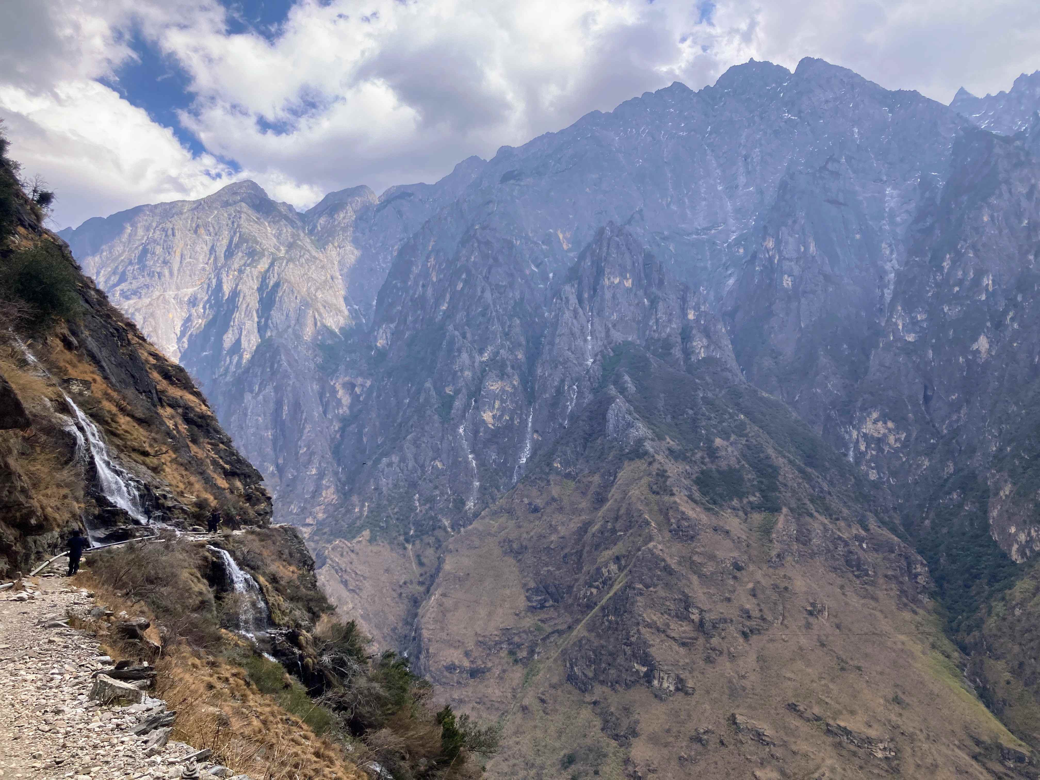 View from the higher Tiger Leaping Gorge path