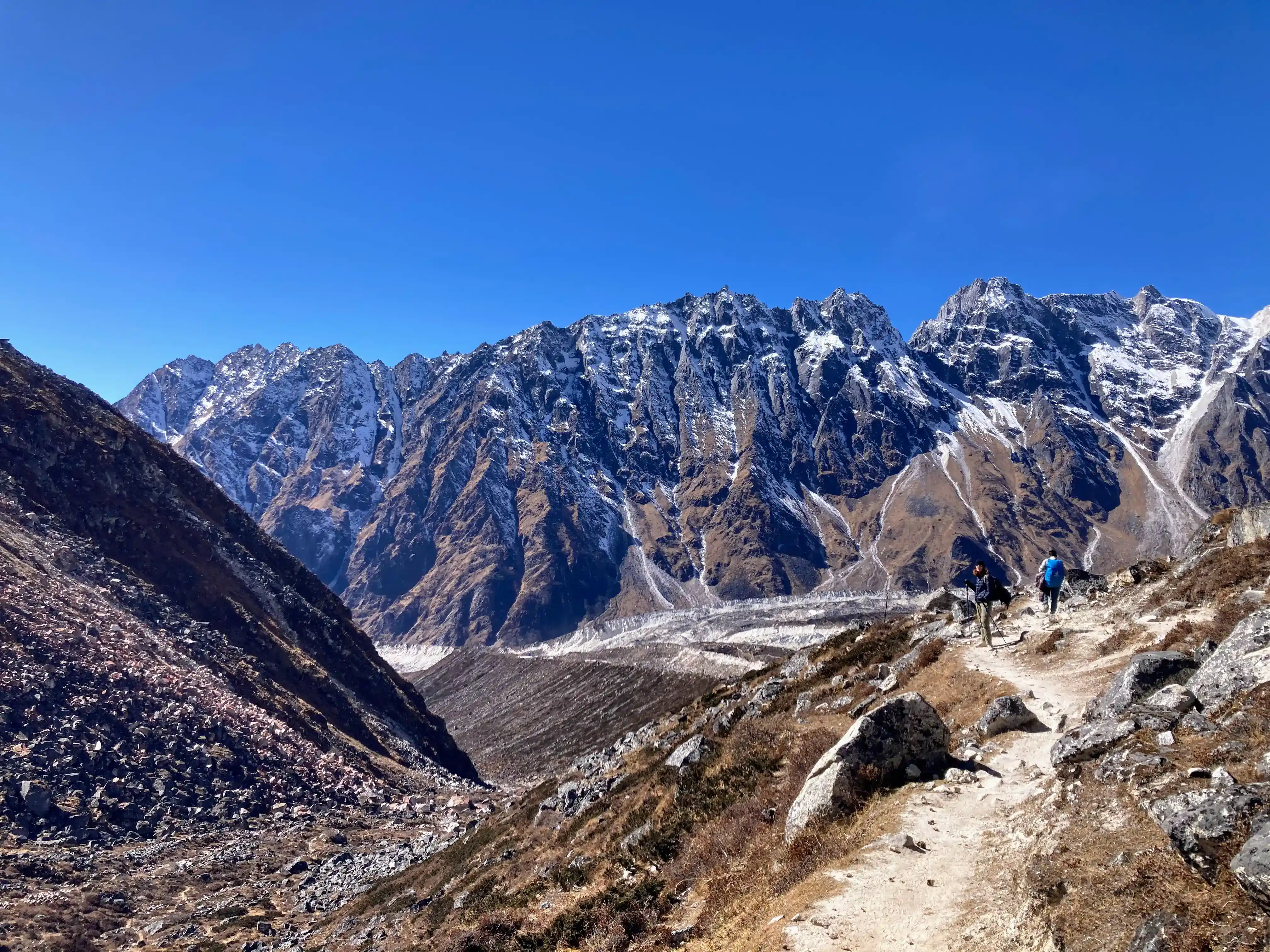 View of the mountains